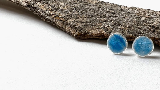 Maple Drop Stud Earrings