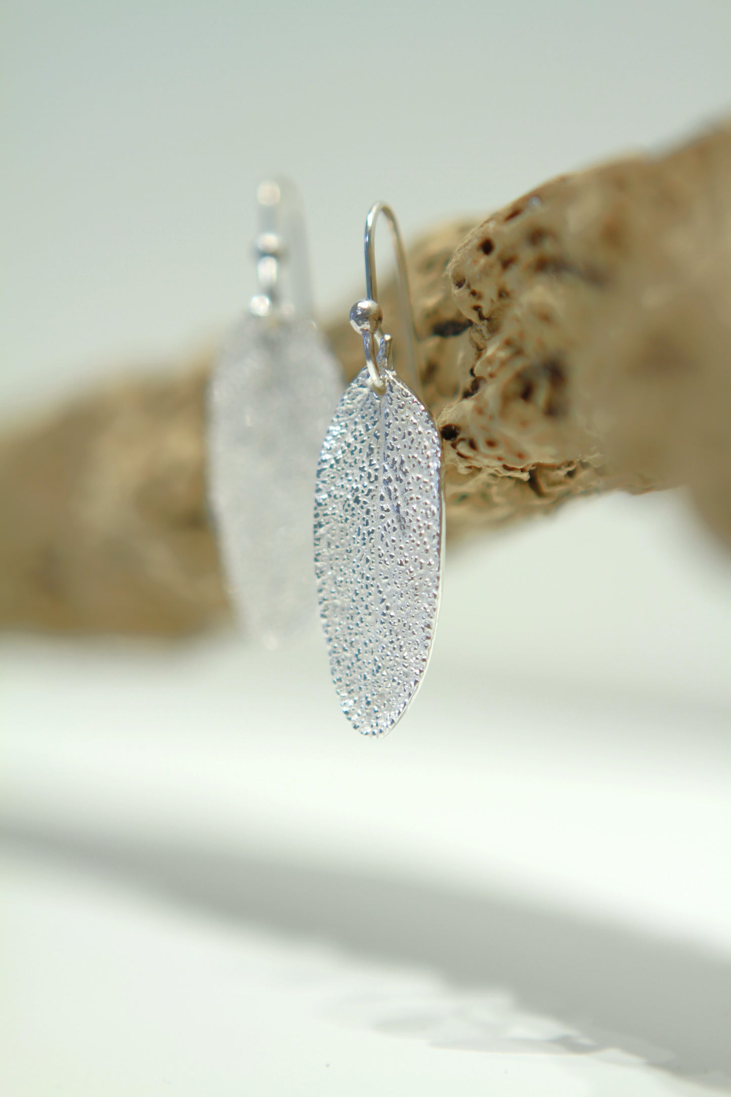 Sage Leaf Earrings