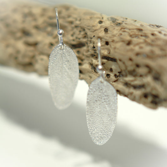 Sage Leaf Earrings