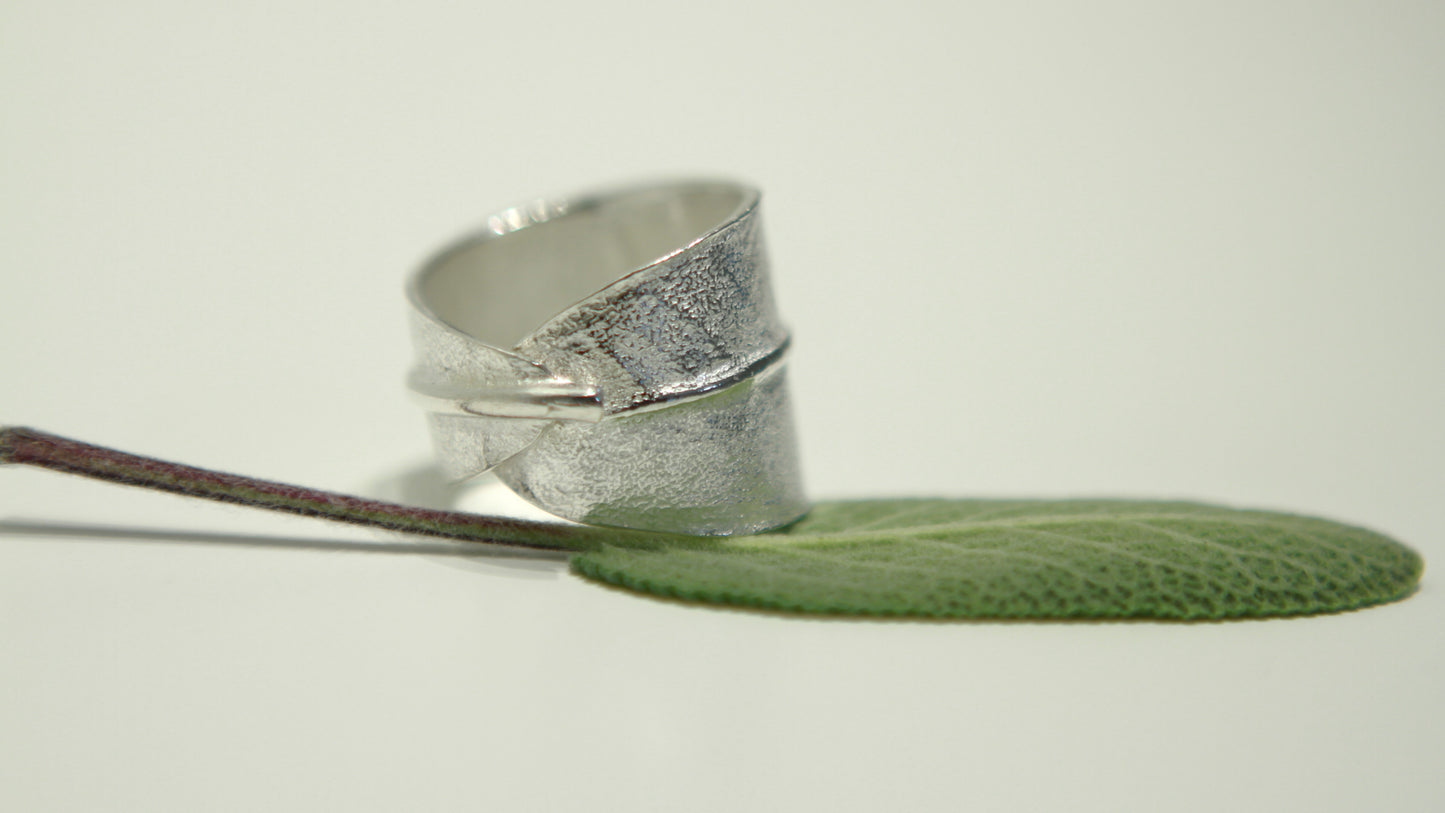 Sage Leaf Ring